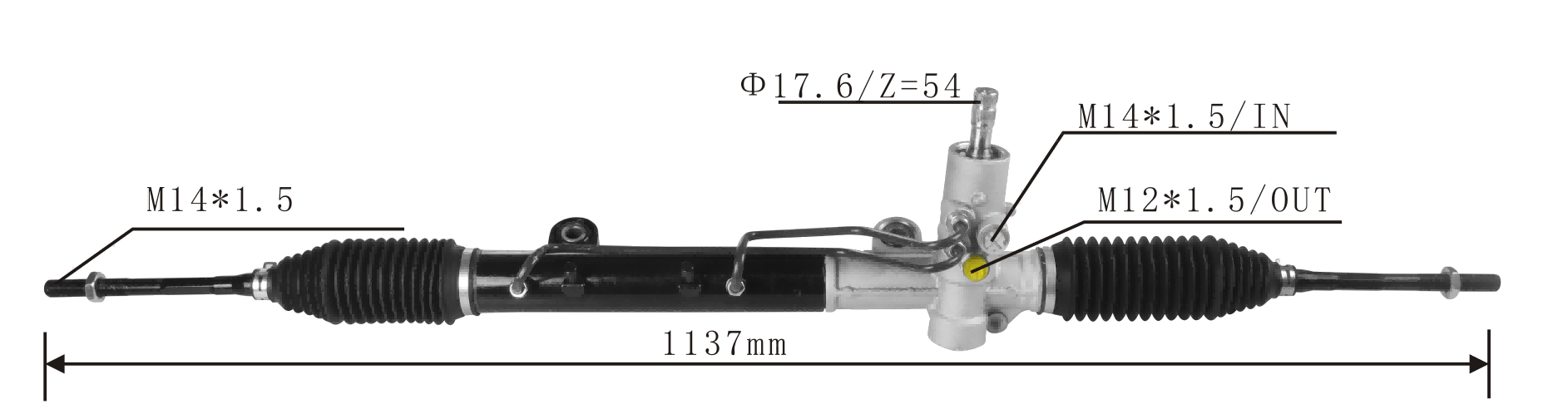 Fiat Doblo Hydraulic Power Steering Rack | KITLAMT