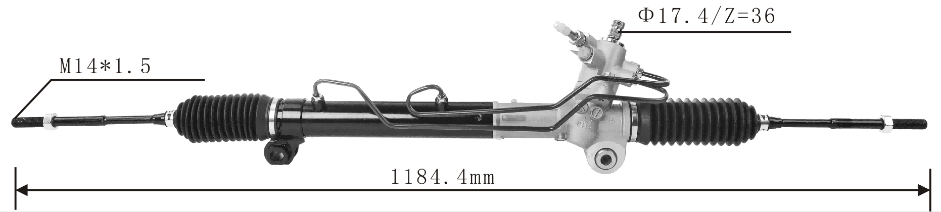 Nissan X-Trail 2001- Hydraulic Power Steering Rack | KITLAMT