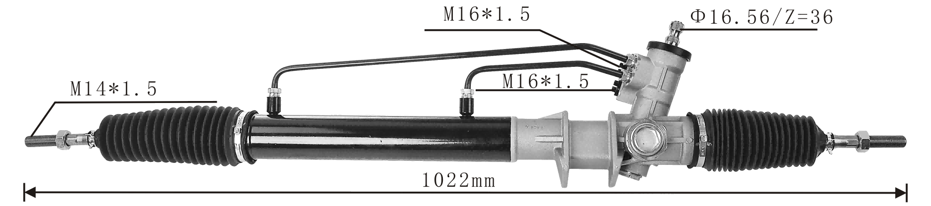 Kia Bongo Frontier Hydraulic Power Steering Rack | KITLAMT