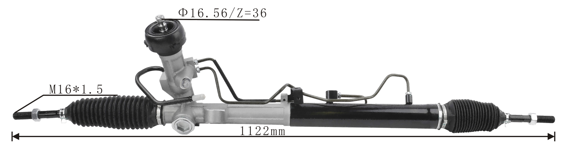Kia Carens 2006- Hydraulic Power Steering Rack | KITLAMT