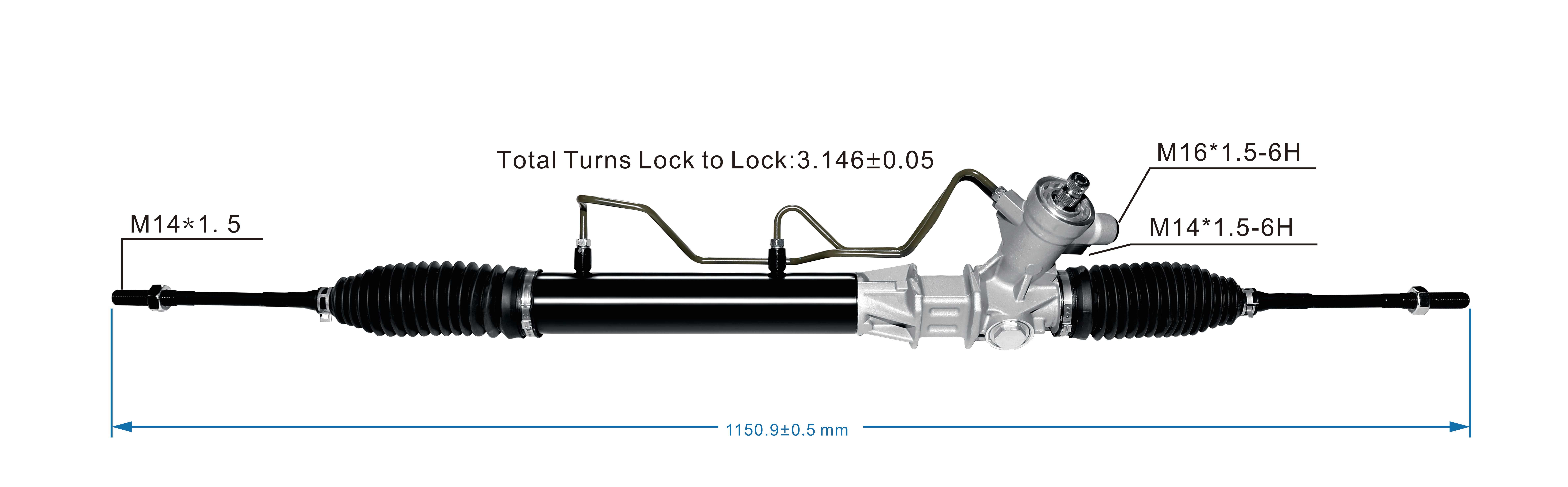 Nissan Serena C24 1999- Hydraulic Power Steering Rack | KITLAMT