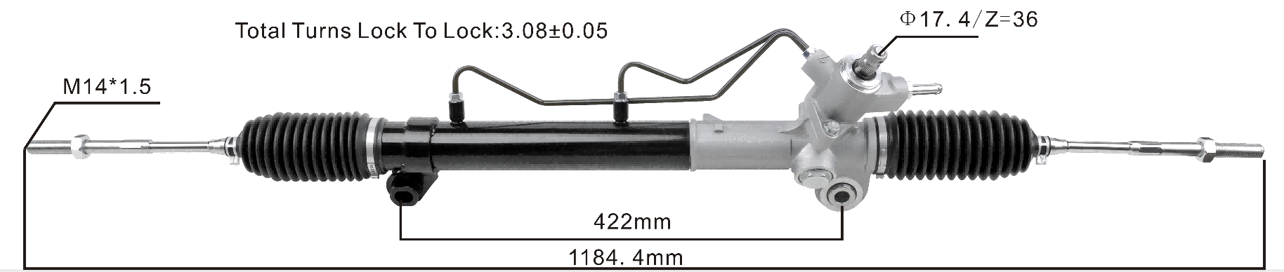 Nissan X-Trail T30 Hydraulic Power Steering Rack | KITLAMT