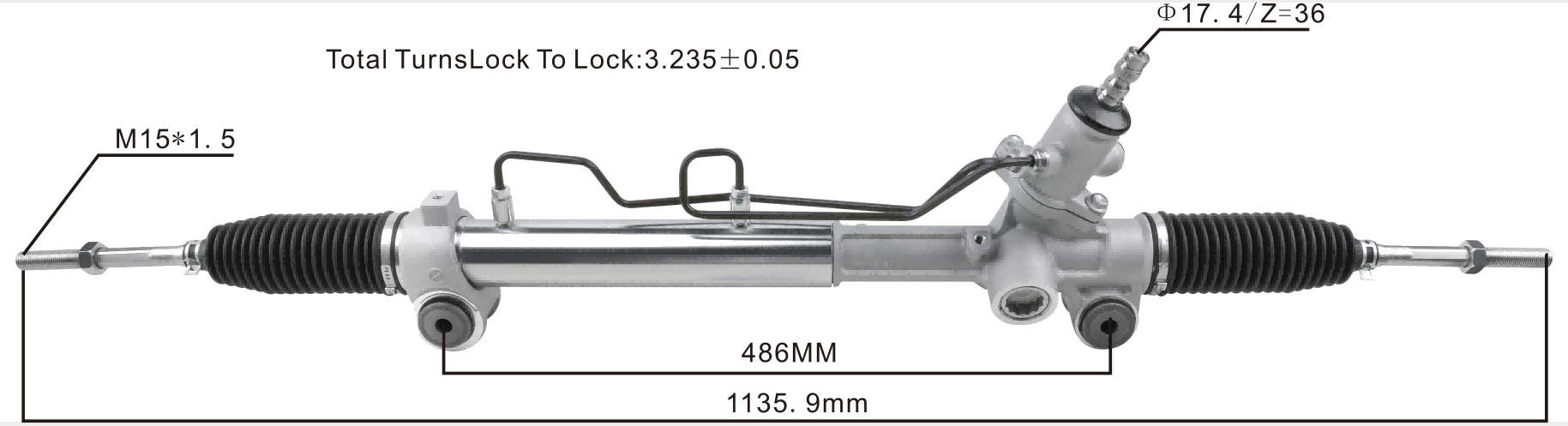 Toyota Camry Acv40 2006- Hydraulic Power Steering Rack | KITLAMT