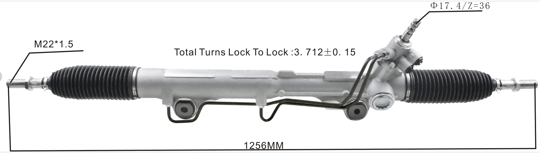 Toyota Tundra 2007- Hydraulic Power Steering Rack | KITLAMT