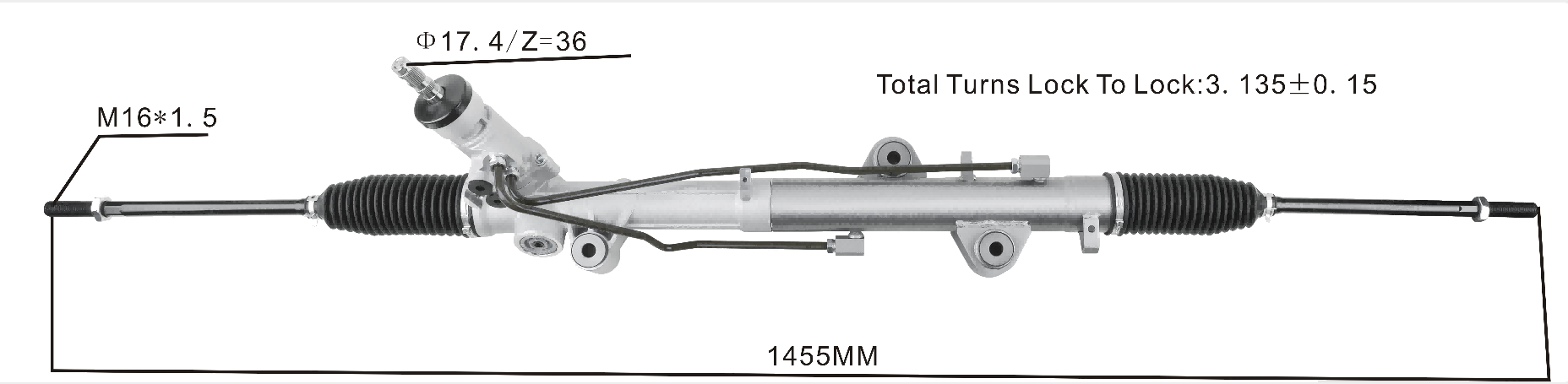 Ford Transit 2015- Hydraulic Power Steering Rack | KITLAMT