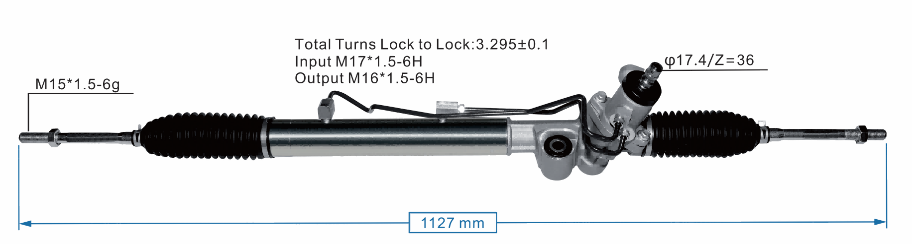 Toyota Tacoma 2WD 1995-2004 Hydraulic Power Steering Rack | KITLAMT