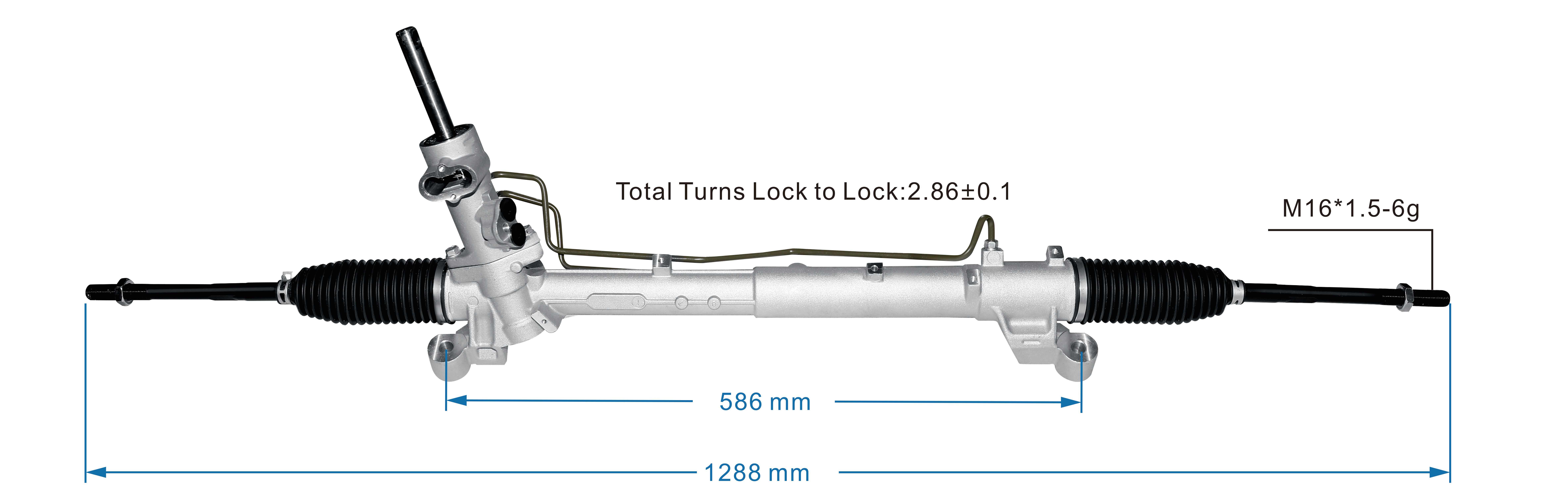 Ford Focus Hydraulic Power Steering Rack | KITLAMT