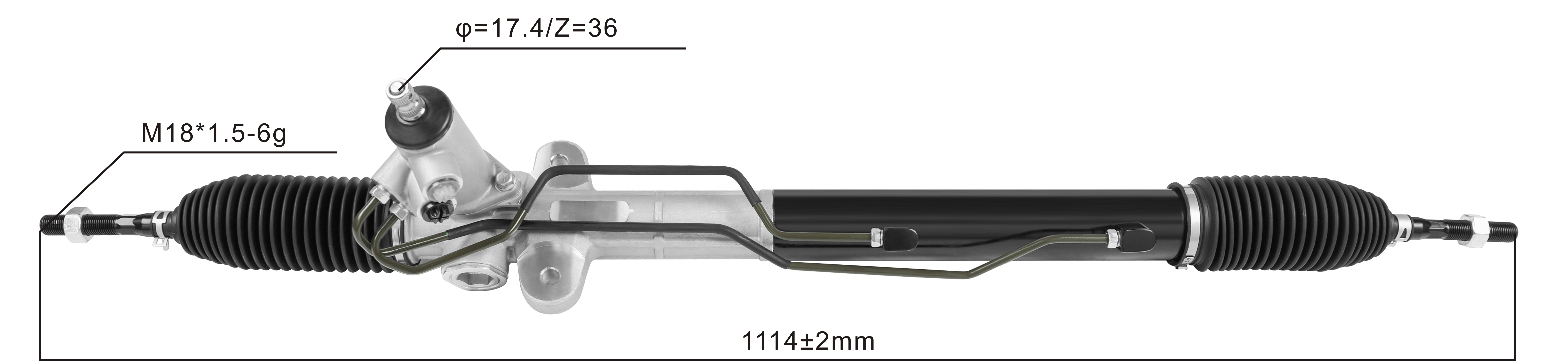 Hyundai Santa Fe 2.4 2009-2012 Hydraulic Power Steering Rack | KITLAMT