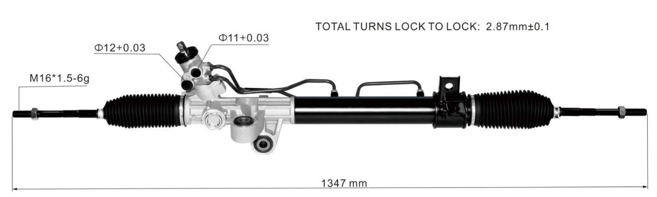 Buick Enclave 2008-2017 Hydraulic Power Steering Rack | KITLAMT