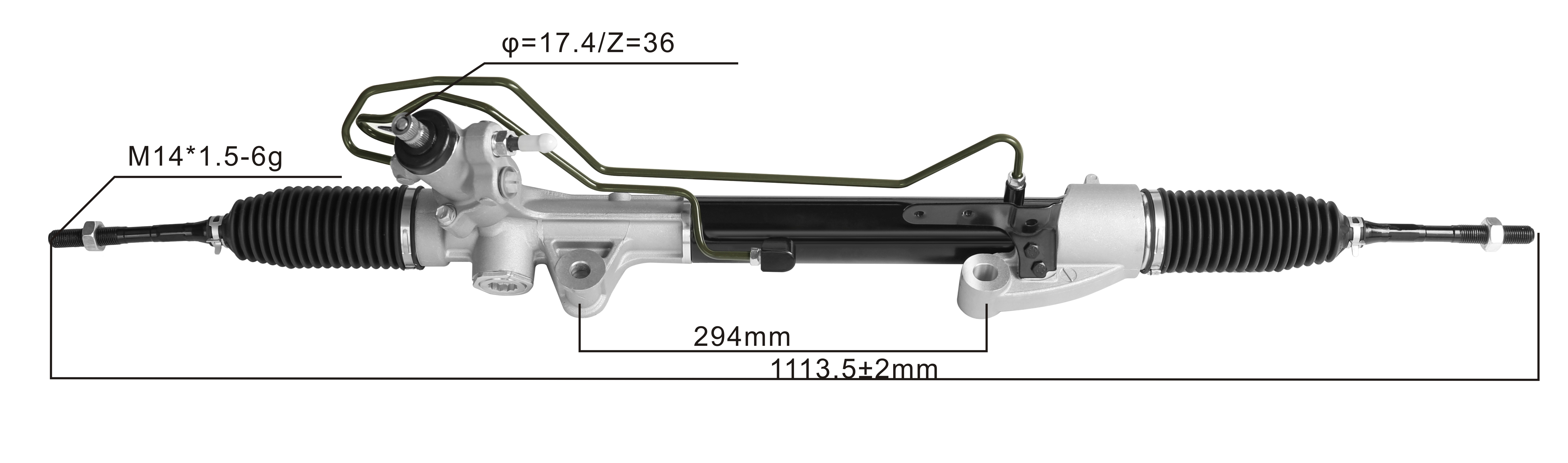 Nissan Altima 2013-2018 Hydraulic Power Steering Rack | KITLAMT