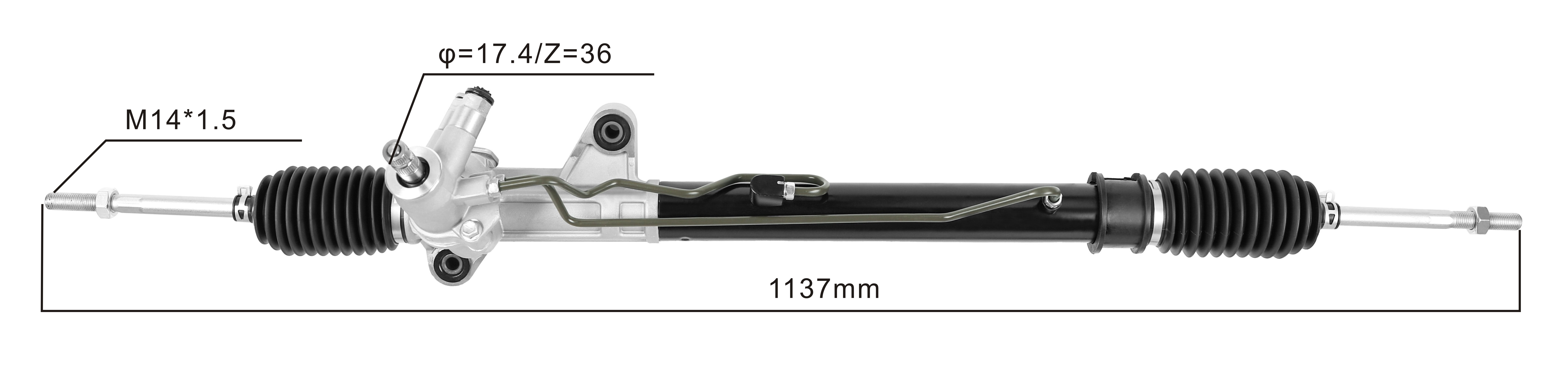 Honda CR-V 1996- Hydraulic Power Steering Rack | KITLAMT