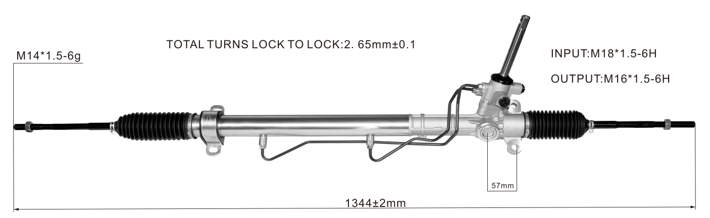 CHEVROLET CAMARO 2010-2015 Hydraulic Power Steering Rack | KITLAMT