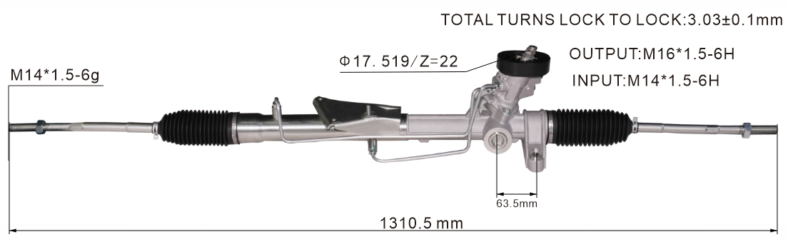 Volkswagen Bora Hydraulic Power Steering Rack | KITLAMT
