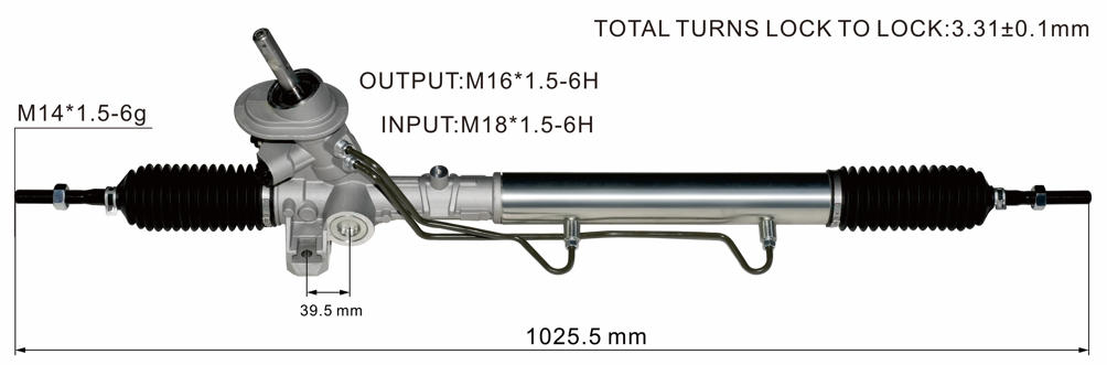 VOLKSWAGEN  Sharan Hydraulic Power Steering Rack | KITLAMT