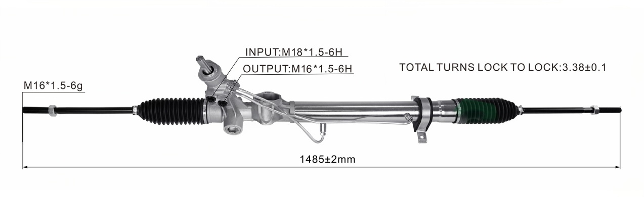 Gaz Gazelle Hydraulic Power Steering Rack | KITLAMT