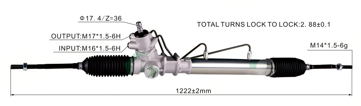 Toyota Liteace 1988-1999 Hydraulic Power Steering Rack | KITLAMT