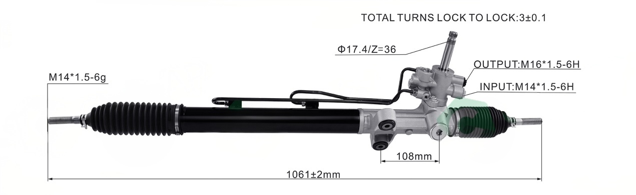 Honda Steering Rack 53601-S3N-023 | KITLAMT