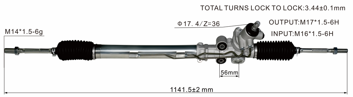 TOYOTA GX100 GX90 JZS155  1996-2000 Hydraulic Power Steering Rack | KITLAMT