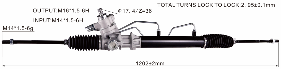 Nissan Cefiro Maxima A32 A32 Hydraulic Power Steering Rack | KITLAMT