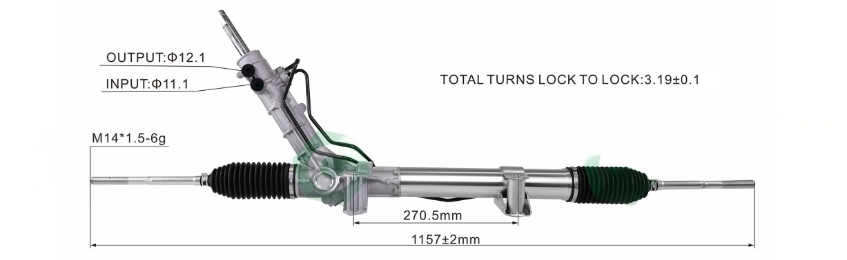 RENAULT TRAFIC 02-20 Hydraulic Power Steering Rack | KITLAMT