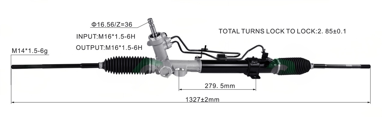 Hyundai Steering Rack 57700-C9000 | KITLAMT