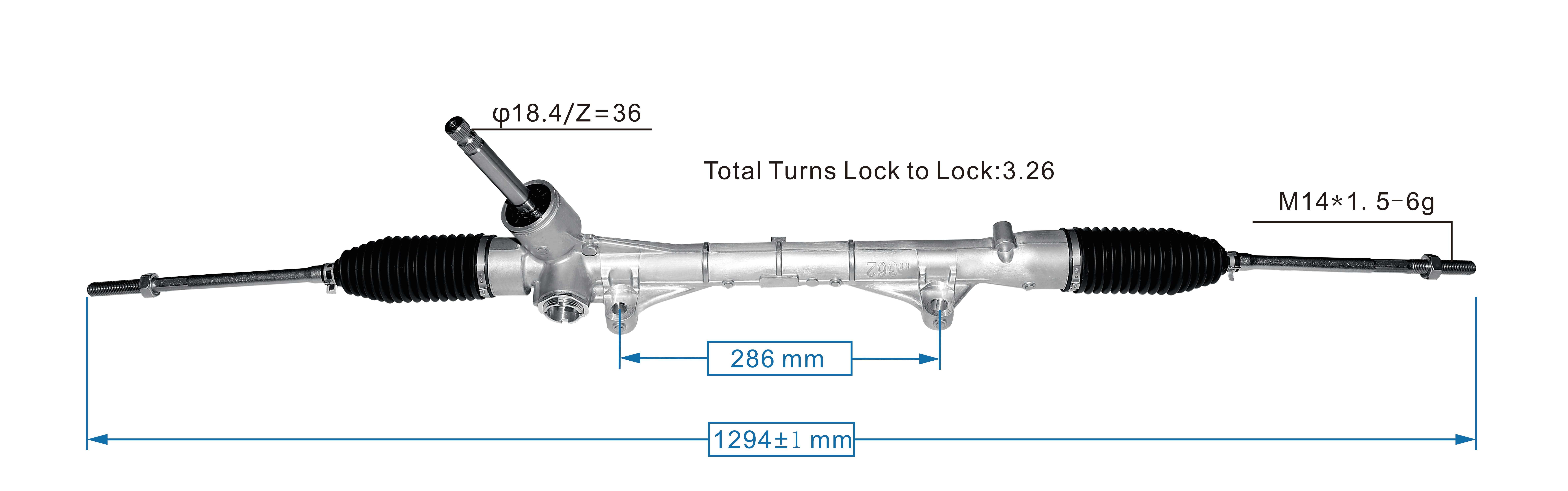 Mitsubishi Xpander 2017- Hydraulic Power Steering Rack | KITLAMT