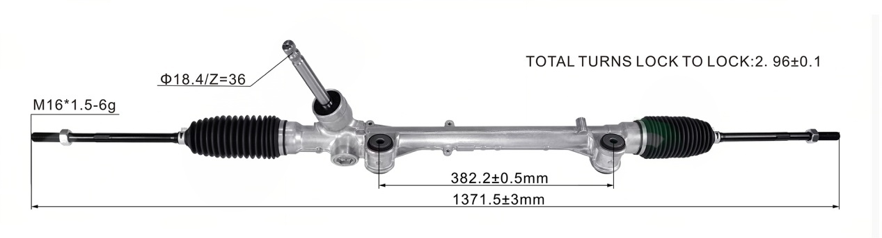 GAC Steering Rack 3410008CAD0200 | KITLAMT